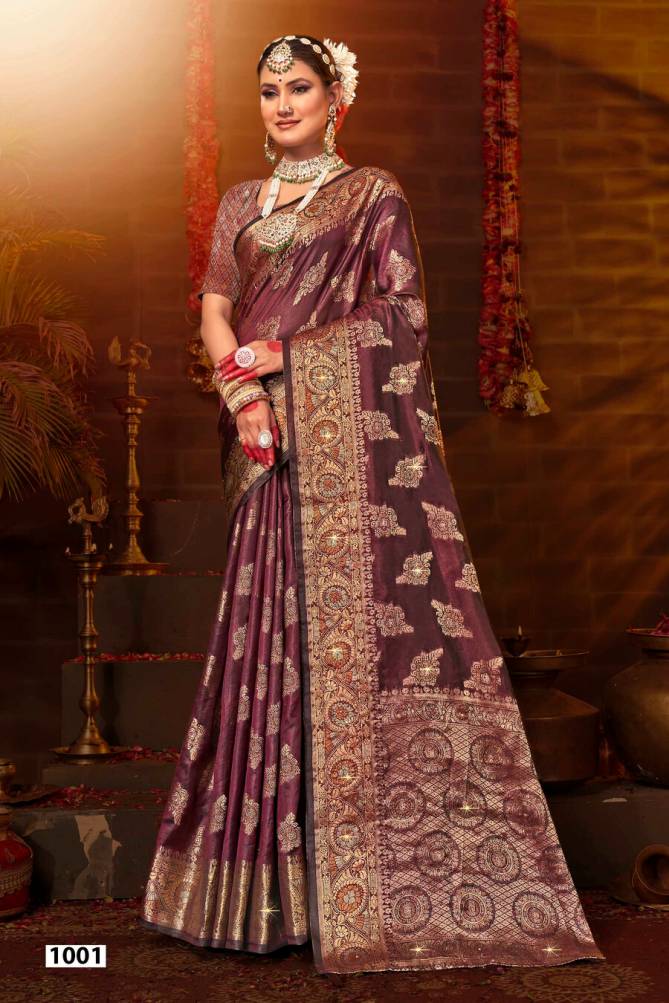 Beauty Plus Saroski Vol 3 By Saroj Organza Silk Wedding Sarees Wholesale  Price In Surat
